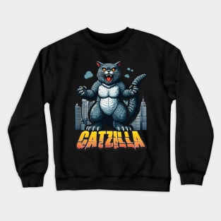 Catzilla S01 D57 Crewneck Sweatshirt